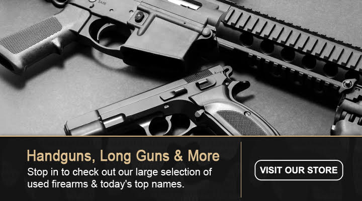 Handguns, long guns, & more store image